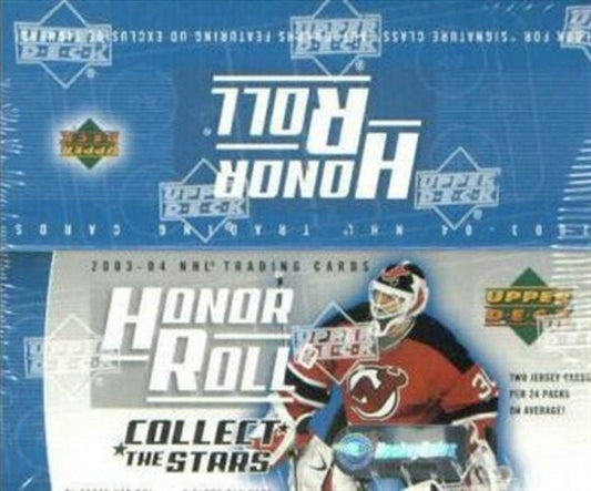 2003-04 Upper Deck Honor Roll Hockey Retail Box - Miraj Trading