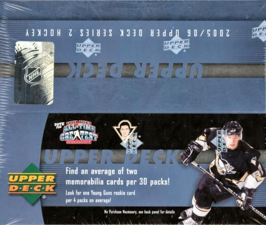 2005-06 Upper Deck Series 2 Hockey Retail Box - BigBoi Cards