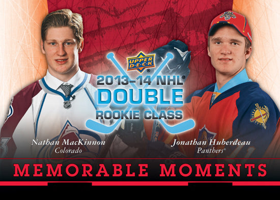 2013-14 Upper Deck Hockey Double Rookie Class Memorable Moments (30 cards a Lot) - BigBoi Cards