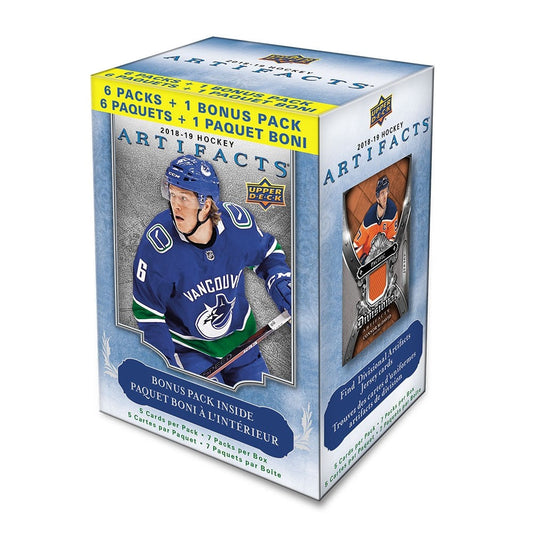 2018-19 Upper Deck Artifacts Hockey Blaster Box - BigBoi Cards