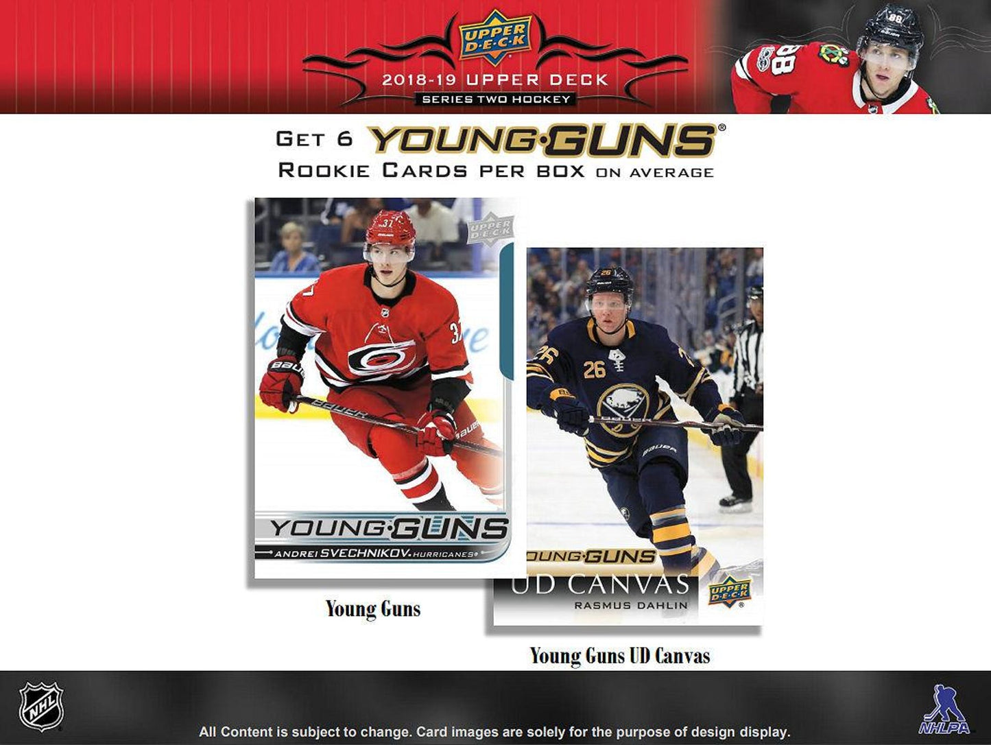 2018-19 Upper Deck Series 2 Hockey Hobby Box - Miraj Trading