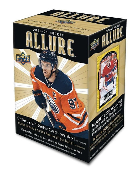 2020-21 Upper Deck Allure Hockey Blaster Box - Miraj Trading