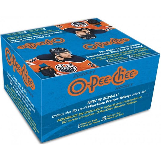 2020-21 O Pee Chee Hockey Retail Box - Miraj Trading