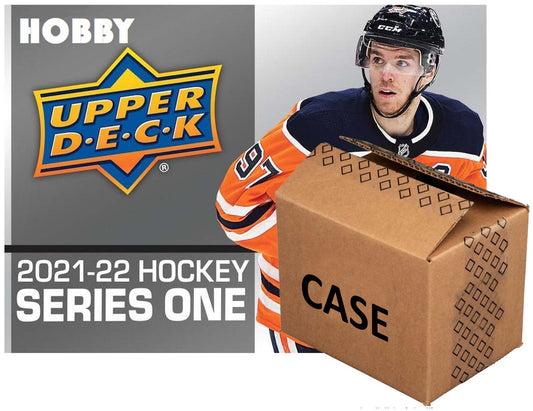 2021-22 Upper Deck Series 1 Hockey Hobby Case (Case of 12 Boxes) (Pre-Order) - Miraj Trading