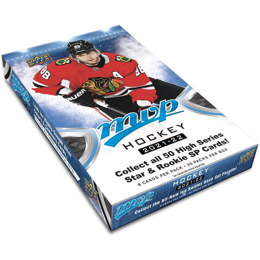 2021-22 Upper Deck MVP Hockey Hobby Box (Pre-Order) - Miraj Trading