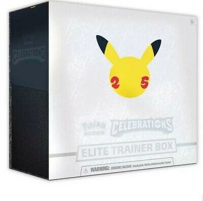 2021 Pokemon Celebrations Elite Trainer Box