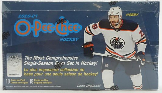 2020-21 O Pee Chee Hockey Hobby Box - Miraj Trading