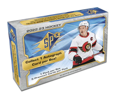 2022-23 Upper Deck SPx Hobby Box Case (Case of 20 Boxes) - Miraj Trading