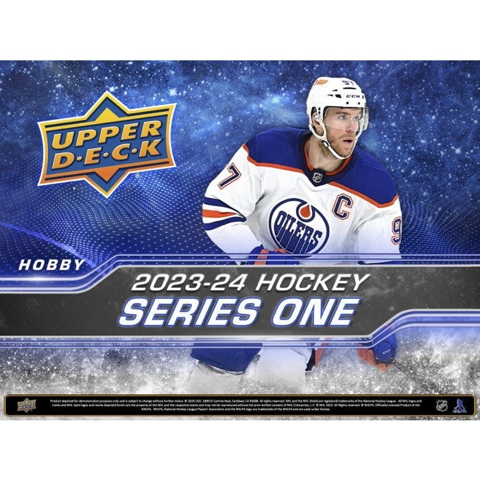 2023-24 Upper Deck Series 1 Hockey Hobby Box - Miraj Trading