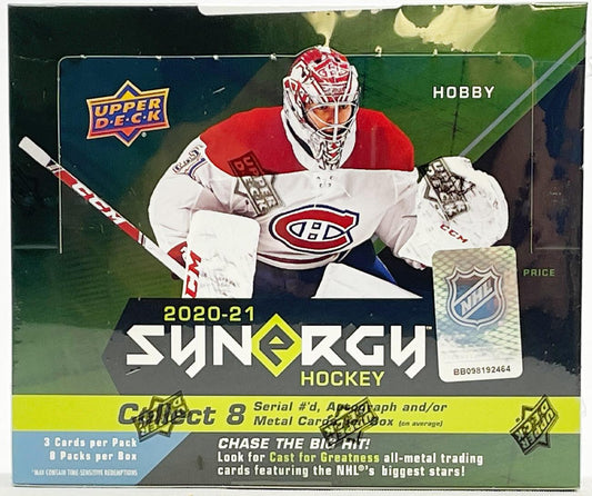 2020-21 Upper Deck Synergy Hockey Hobby Box - Miraj Trading