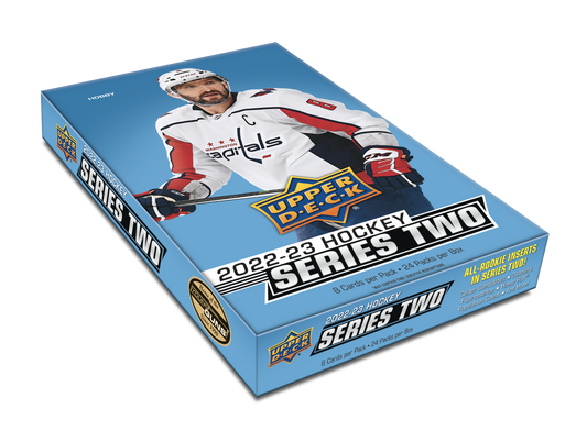 2022-23 Upper Deck Series 2 Hockey Hobby Box (Pre-Order) - Miraj Trading