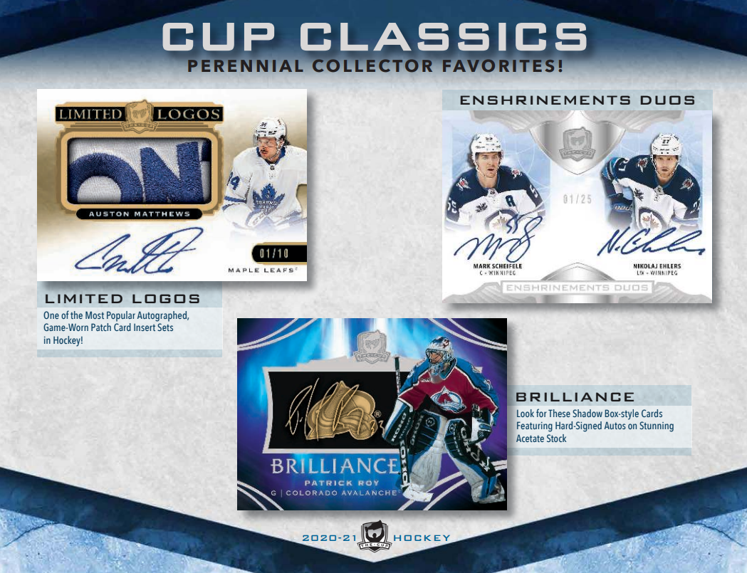 2020-21 Upper Deck The Cup Hockey Hobby Box (Pre-Order) - Miraj Trading