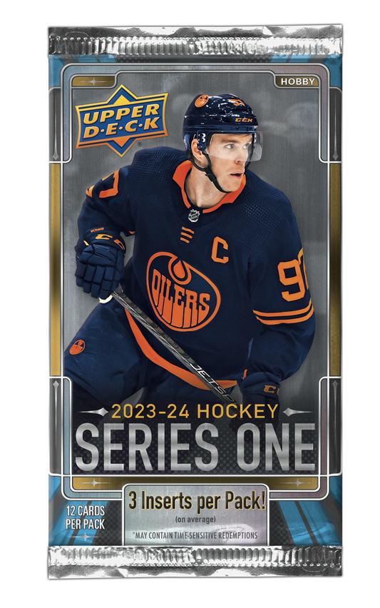 2023-24 Upper Deck Series 1 Hockey Hobby Box (Pre-Order) - Miraj Trading