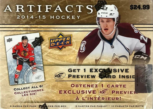 2014-15 Upper Deck Artifacts NHL Hockey Blaster Box - BigBoi Cards