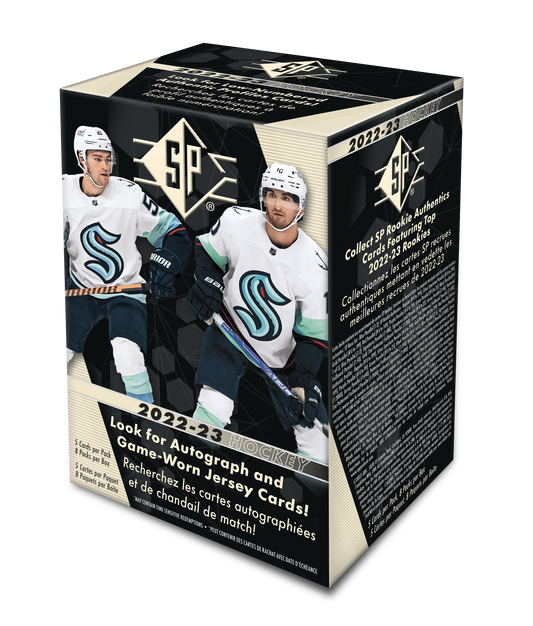 2022-23 Upper Deck SP Authentic Hockey Blaster Box - Miraj Trading