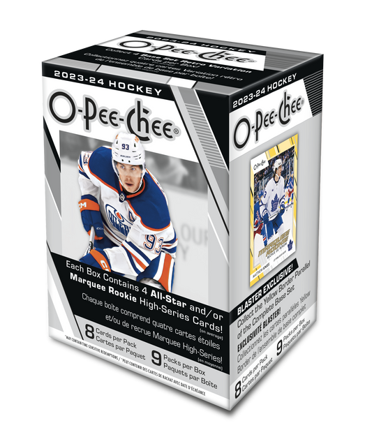 2023-24 Upper Deck O-Pee-Chee Hockey Blaster Box (Pre-Order) - Miraj Trading