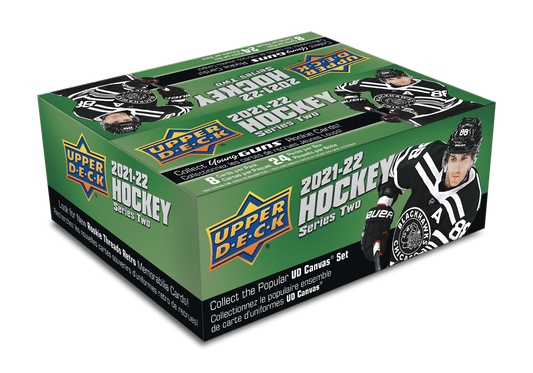 2021-22 Upper Deck Series 2 Hockey Retail Box (Pre-Order) - Miraj Trading