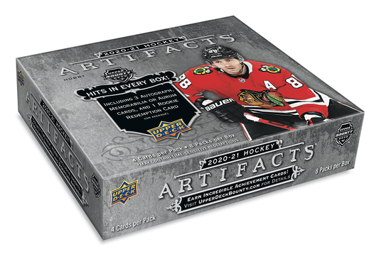 2020-21 Upper Deck Artifacts Hockey Hobby Box - Miraj Trading