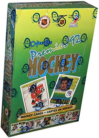 1992 O-Pee-Chee Premier Hockey Hobby Box - BigBoi Cards