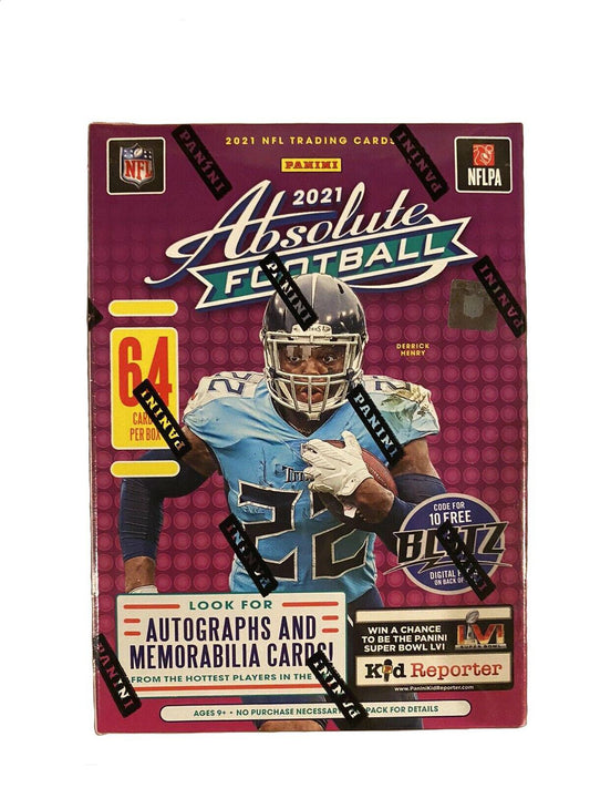 2021 Panini Absolute Football Blaster Box