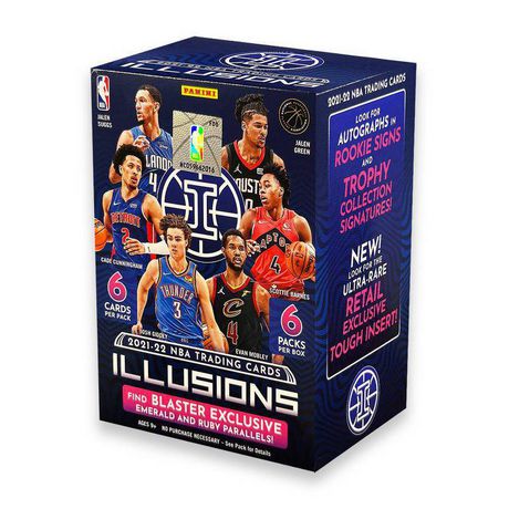 2021-22 Panini Illusions Basketball Blaster