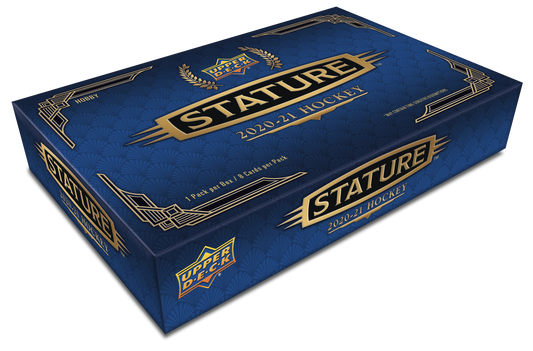 2020-21 Upper Deck Stature Hockey Hobby Box (Coming Soon!) - Miraj Trading