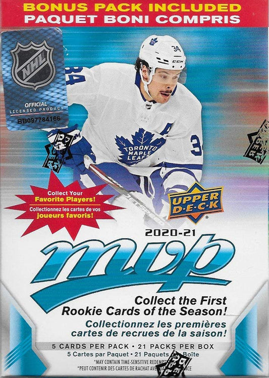 2020-21 Upper Deck MVP Hockey Blaster Box - BigBoi Cards