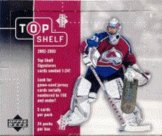 2002-03 Upper Deck Top Shelf Hobby Box - BigBoi Cards