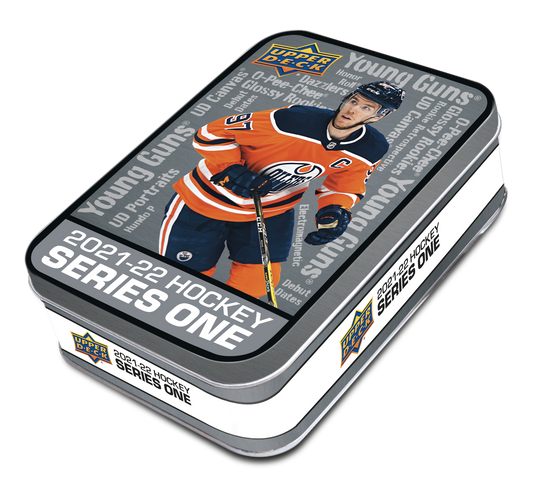 2021-22 Upper Deck Series 1 Hockey Tin (Pre-Order) - Miraj Trading