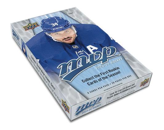 2023-24 Upper Deck MVP Hockey Hobby Box Case (Case of 20 Boxes) - Miraj Trading