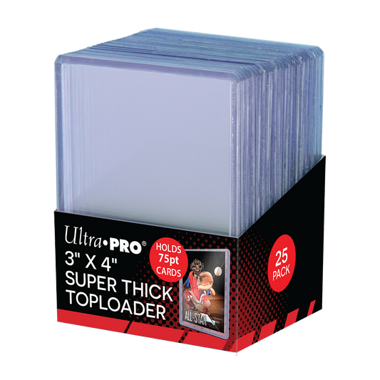 Ultra-Pro 75 pt. Toploader (25-pack)