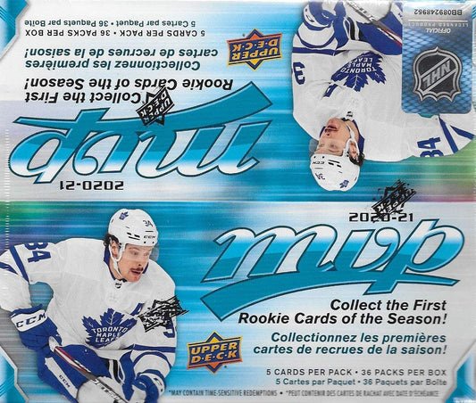 2020-21 Upper Deck MVP Hockey Retail Box - BigBoi Cards