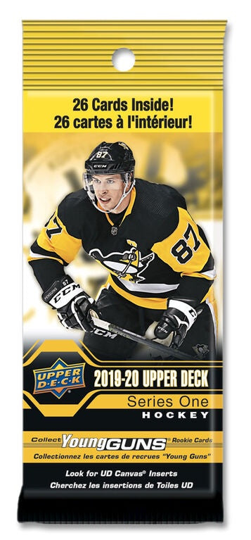 2019-20 Upper Deck Series 1 Hockey Fat Pack (Lot of 18 Packs) - Miraj Trading