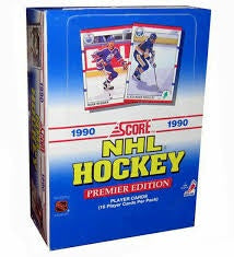 1990-91 Score Premier Edition Hockey Hobby Box - BigBoi Cards