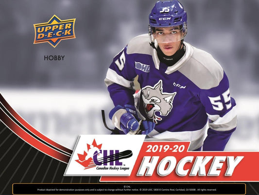 2019-20 Upper Deck CHL Hockey Hobby Sealed Box - BigBoi Cards