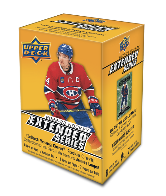 2022-23 Upper Deck Extended Series Hockey Blaster Box - Miraj Trading