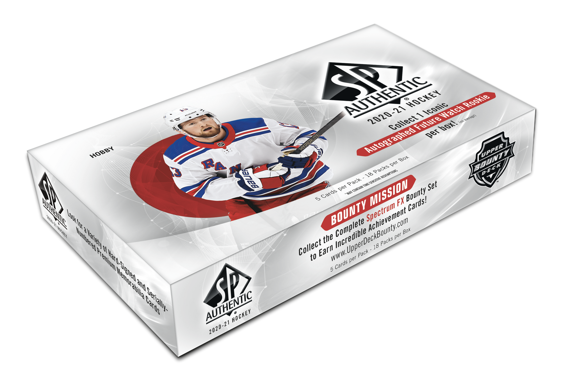 2020-21 Upper Deck SP Authentic Hockey Hobby Box (Pre-Order) - Miraj Trading