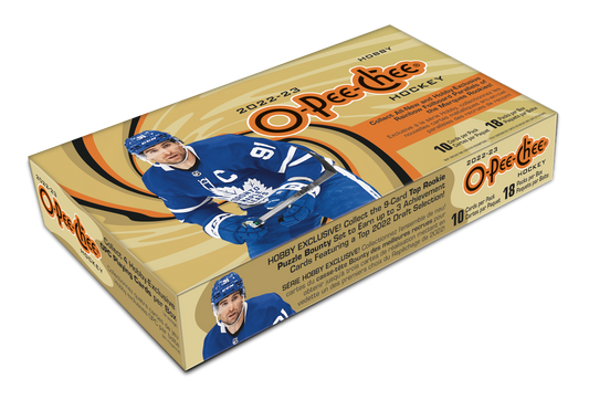 2022-23 Upper Deck O-Pee-Chee Hockey Hobby Box (Master Case of 16 boxes) (Pre-Order) - Miraj Trading