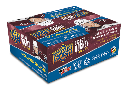 2020-21 Upper Deck Extended Hockey Retail Case (Case of 20 Boxes) (Pre-Order) - Miraj Trading