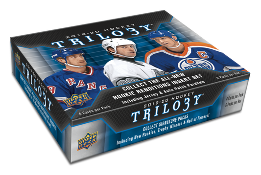 2019-20 Upper Deck Trilogy Hockey Hobby Inner Case (Boxes of 10) - BigBoi Cards