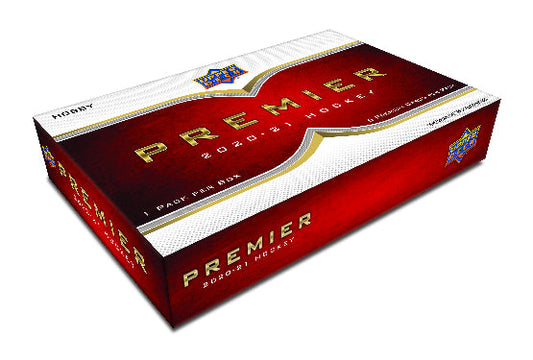 2020-21 Upper Deck Premier Hockey Hobby Box - Miraj Trading