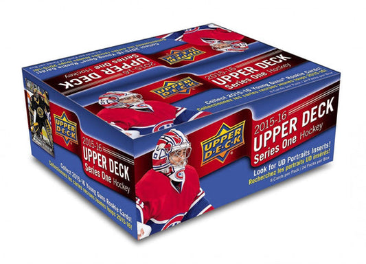 2015-16 Upper Deck Series 1 NHL Hockey Retail Case (Boxes of 20) - BigBoi Cards