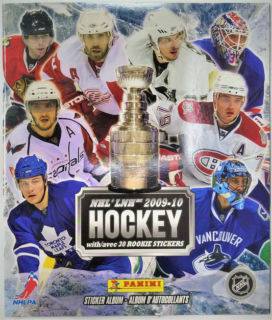 2009-10 Panini NHL Hockey Sticker Album - Miraj Trading