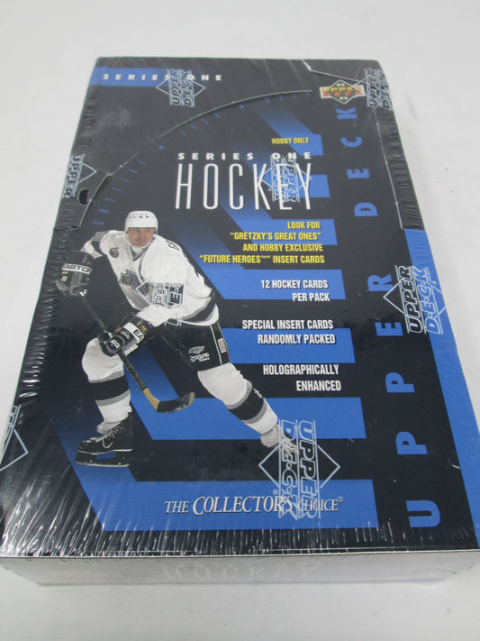 1993-94 Upper Deck Series 1 Hockey Hobby Box - BigBoi Cards