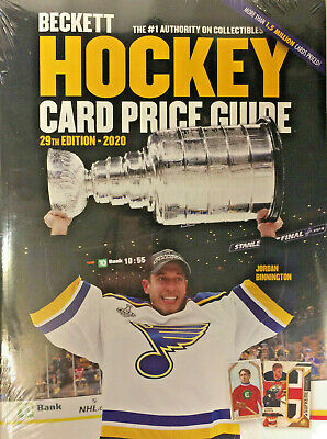 2020 Beckett Hockey Card Annual Price Guide 29th Edition Jordan Binnington - BigBoi Cards