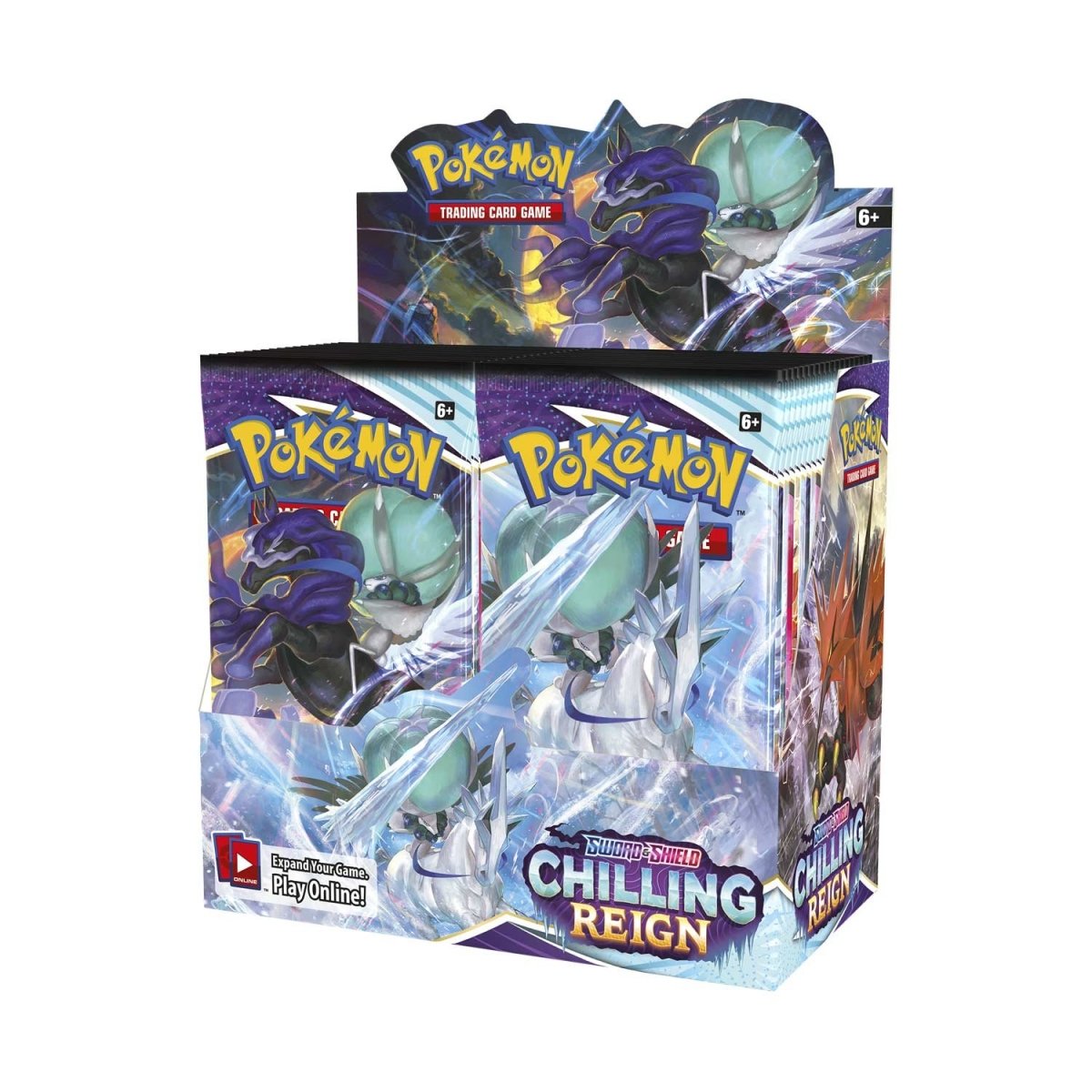 2021 Pokemon Sword & Shield Chilling Reign Booster