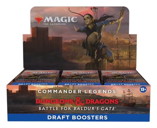 Magic The Gathering: Commander Legends: Battle for Baldur's Gate Draft Boosters
