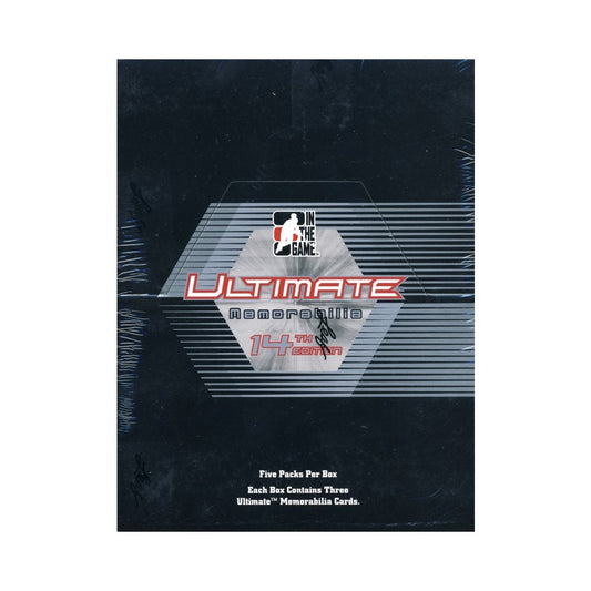 2014-15 Leaf Ultimate Memorabilia 14th Edition Hobby (5 Pack Sealed Box) - BigBoi Cards