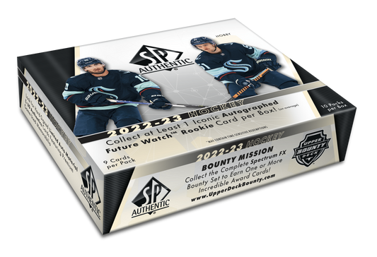 2022-23 Upper Deck SP Authentic Hockey Hobby Box - Miraj Trading