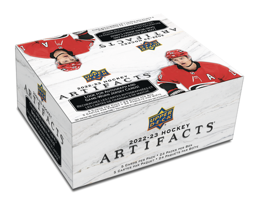 2022-23 Upper Deck Artifacts Hockey Retail Box (Pre Order) - Miraj Trading